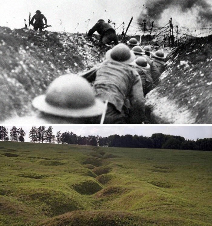 Окопы Первой мировой войны
