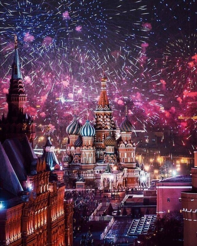 С новым годом, Москва!