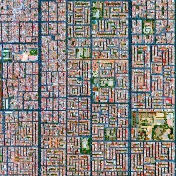 "Касабланка, Марокко. Вид сверху"