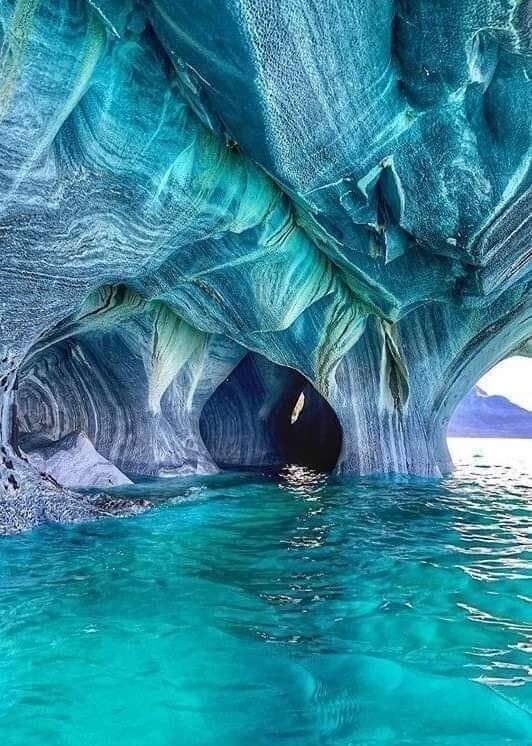 Мраморные пещеры Патагонии, Чили