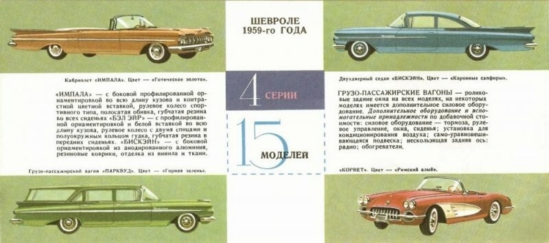 1959 год: гражданам СССР показали автомобили из США