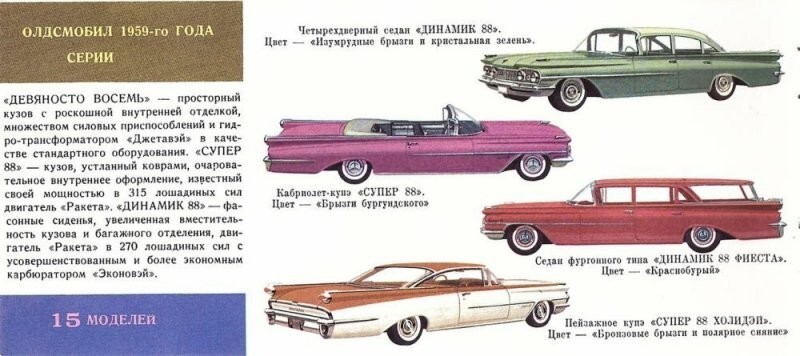 1959 год: гражданам СССР показали автомобили из США