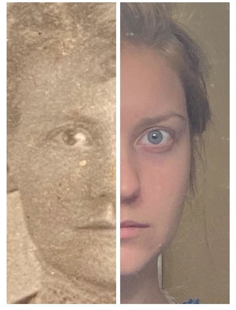 Какие изменения за 122 года? Я нашла фотографию моей прабабушки, и я думаю, что она выглядит очень знакомо