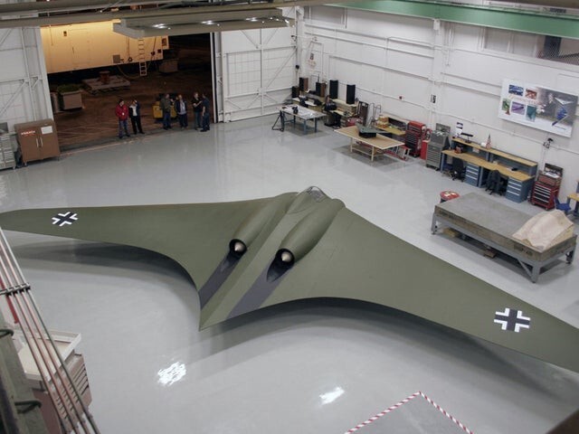 Horten 229 нацистский истребитель-невидимка Гитлера 1940-х годов