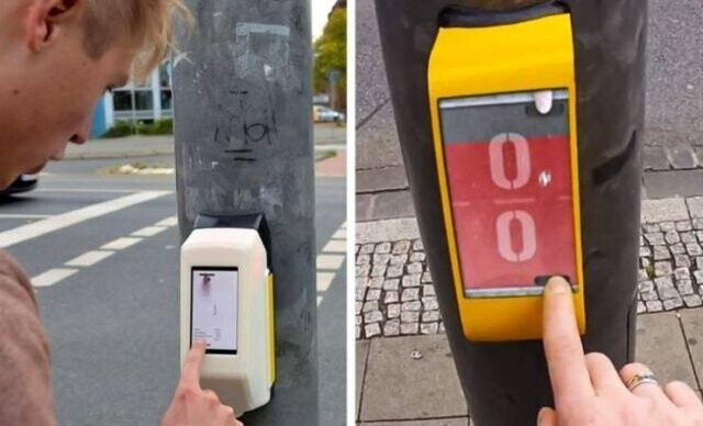 В Германии можно не только включить пешеходный светофор, чтобы перейти улицу, но и отключить его, когда вы это сделали