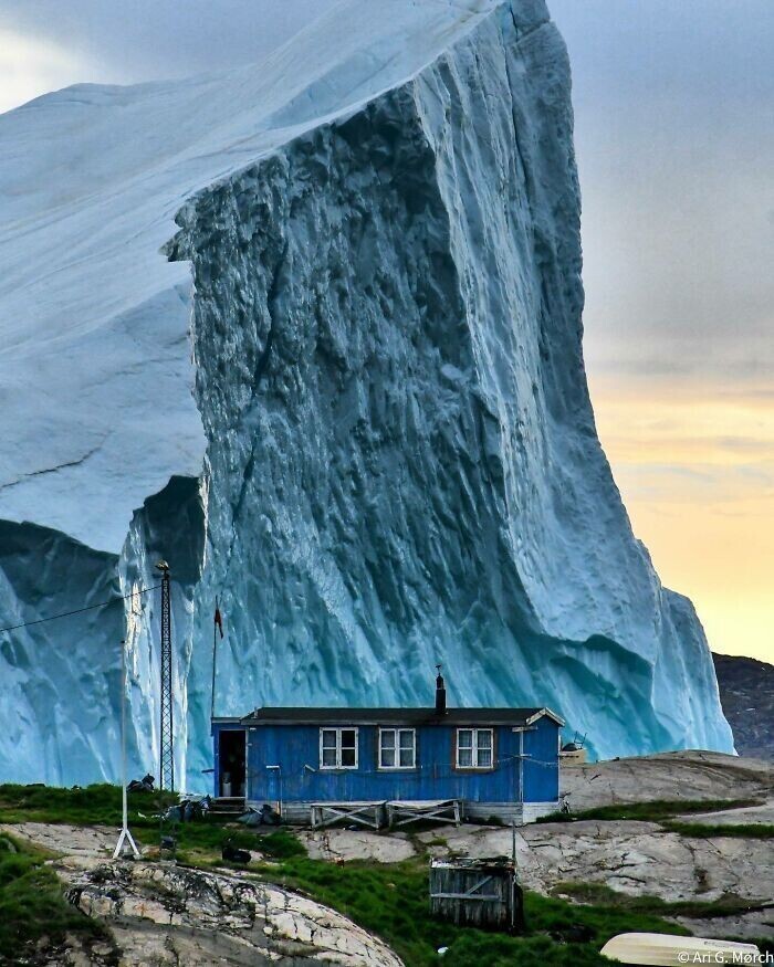 Айсберг у берегов Гренландии