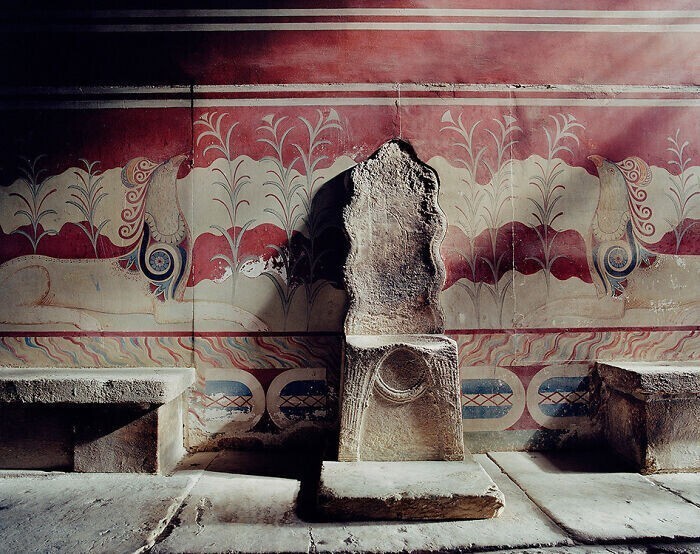32. Самый старый тронный зал в Европе, в самом сердце Кносского дворца бронзового века, Крит, 15 век до нашей эры