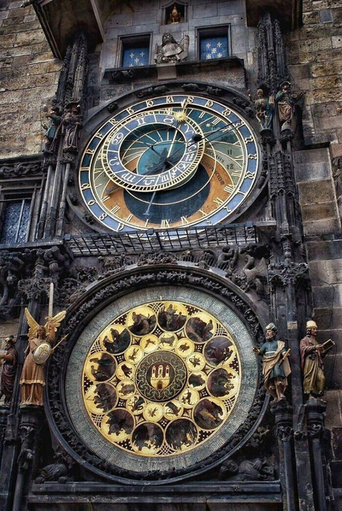 7. Пражские астрономические часы - самые старые действующие часы в мире, 1410 год