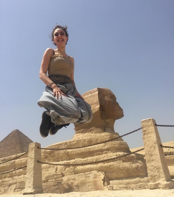 5. "Я впервые в Египте!"