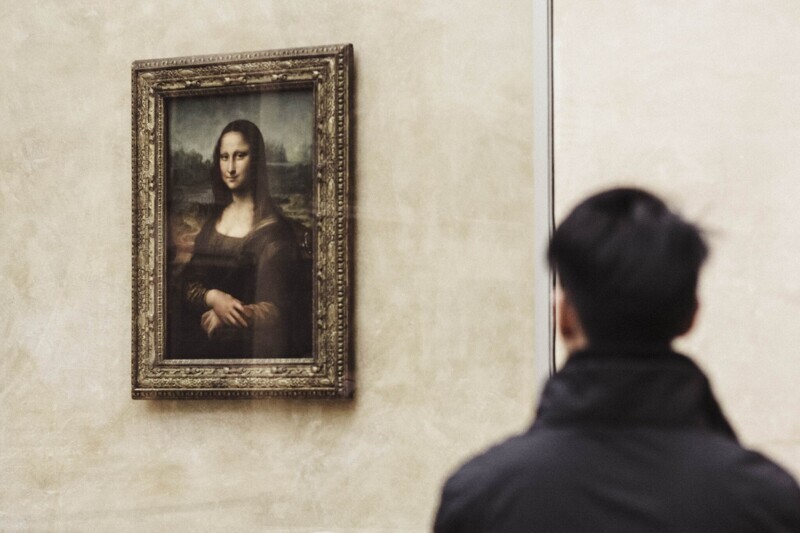 15. "Мона Лиза". Лувр, Париж