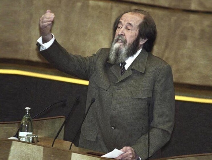 15. Алесандр Солженицын выступает в Госдуме первого созыва, 1994 год