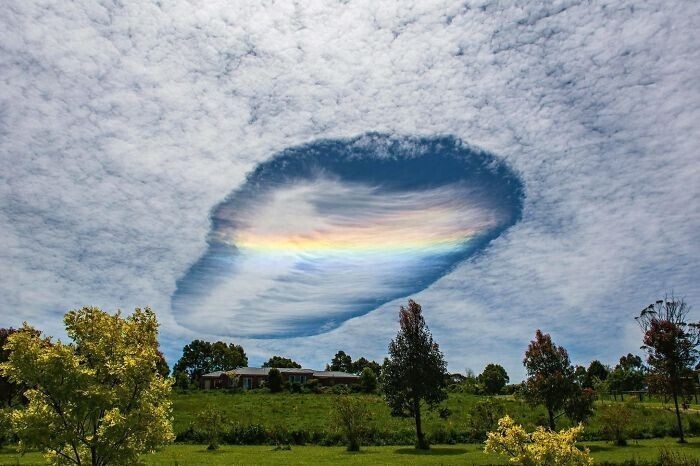 Редкое облачное явление, Австралия
