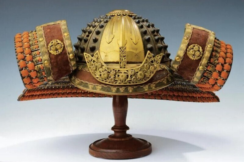 1. Самурайский шлем Хоши Бачи Кабуто, Япония, около 1800 года, из коллекции Czerny's International Auction House