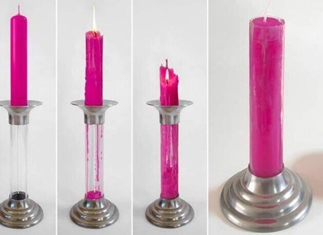 Свеча, которая сгорая, создает новую свечу