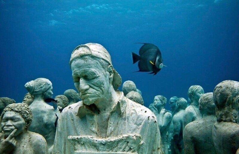 Подводные скульптуры Джейсона Декайра Тейлора