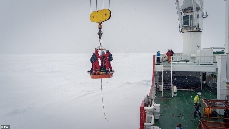 В Антарктиде нашли затонувшее британское судно 