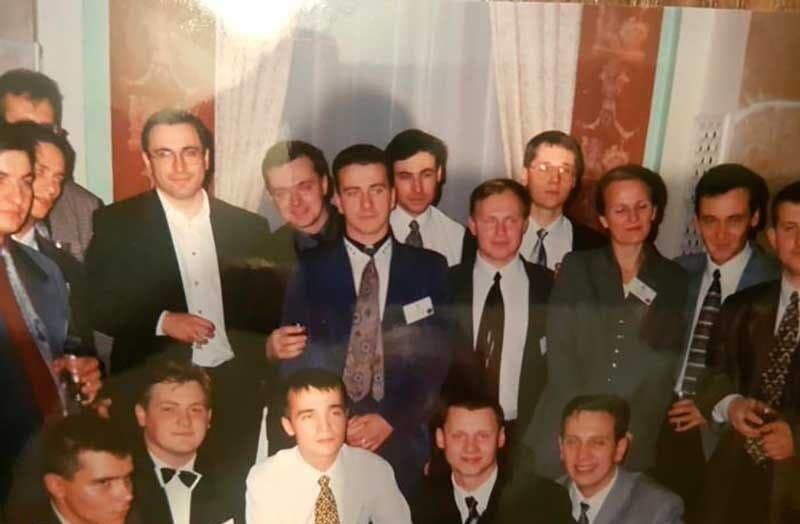 Ходорковский с молодыми специалистами ЮКОСа