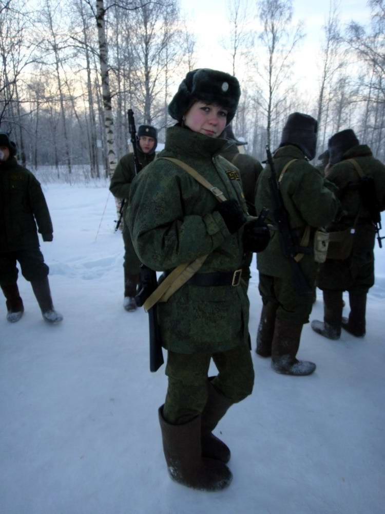 Девушки из Российской армии