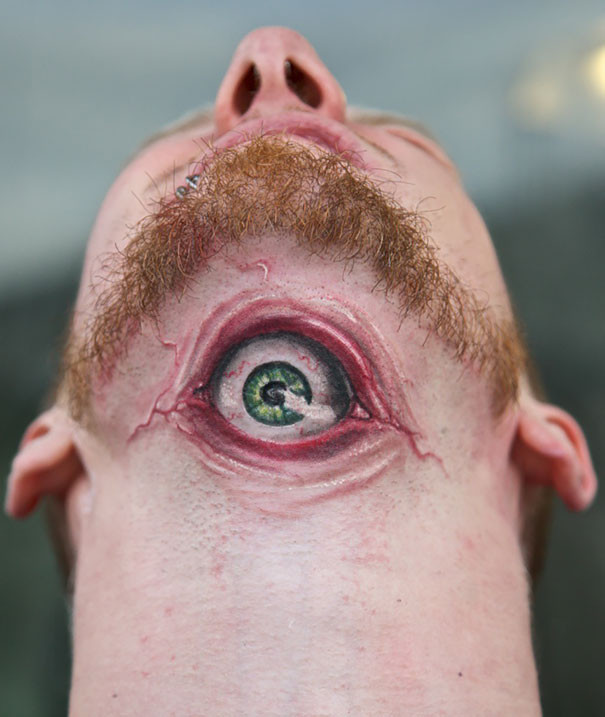 50 невероятно безбашенных 3D татуировок