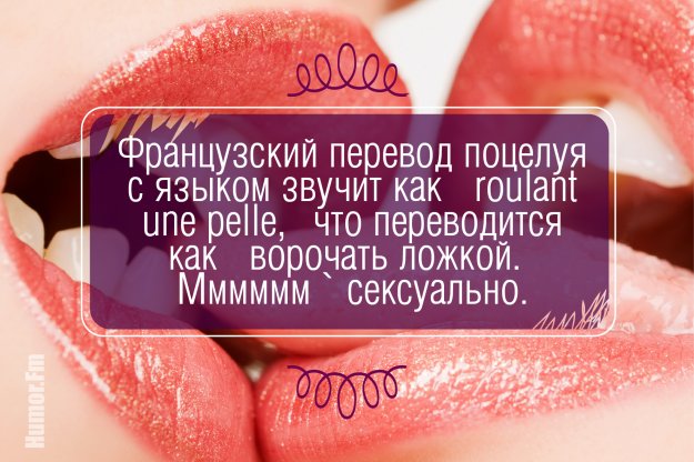 10 веселых фактов о поцелуях