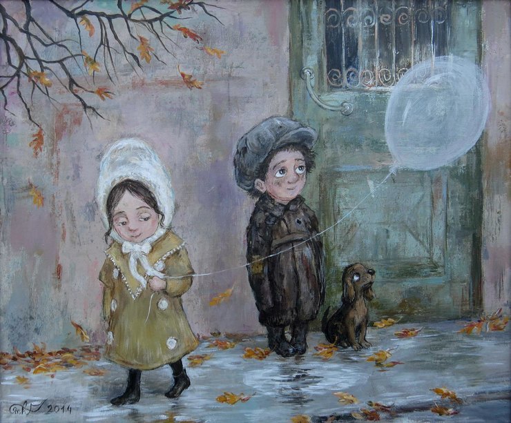 20 картин художницы Нино Чакветадзе. Работы, от которых становится теплее на душе...