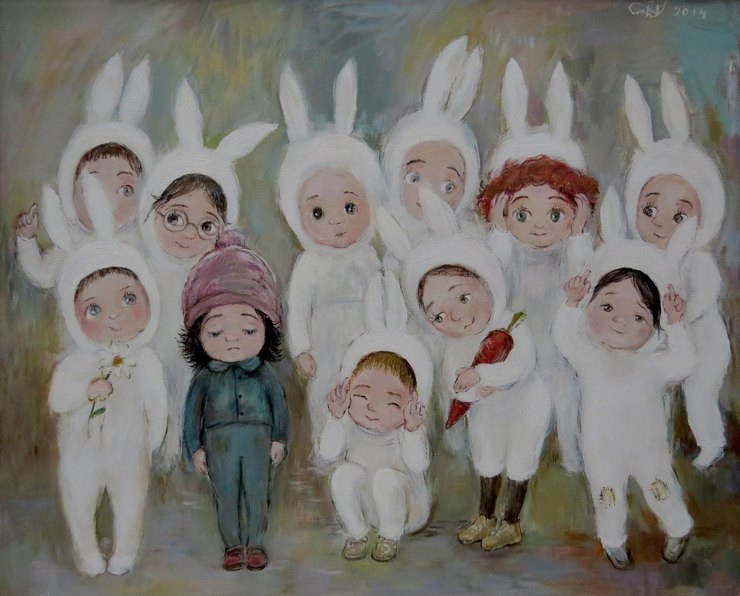 20 картин художницы Нино Чакветадзе. Работы, от которых становится теплее на душе...