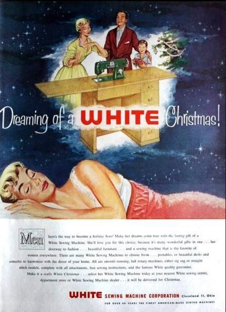Винтажная праздничная реклама времен, когда сексизм и расизм считались нормой