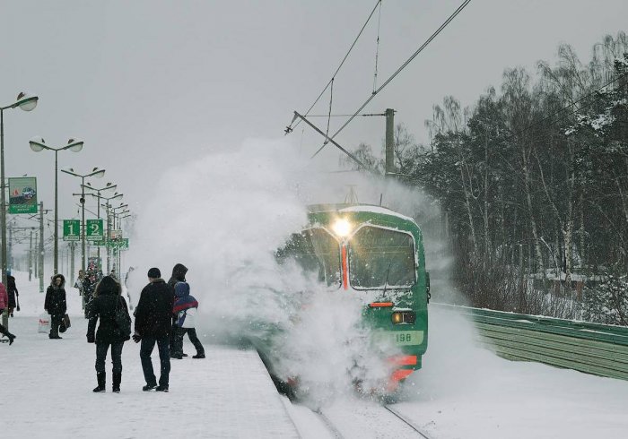 Зима и отважные русские