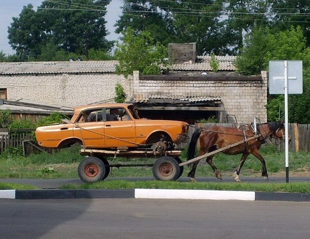 Веселая подборка сумасшедших тюнингов и прочих авто приколов!