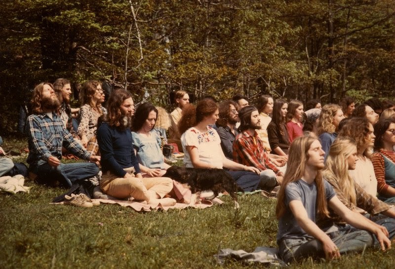Редкие цветные фотографии общины американских хиппи 1970-х годов
