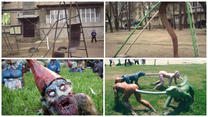 Ужасы детских площадок, от таких детских площадок, станет страшно не только детям!