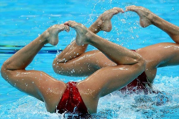 Безумные стоп кадры в водных видах спорта!
