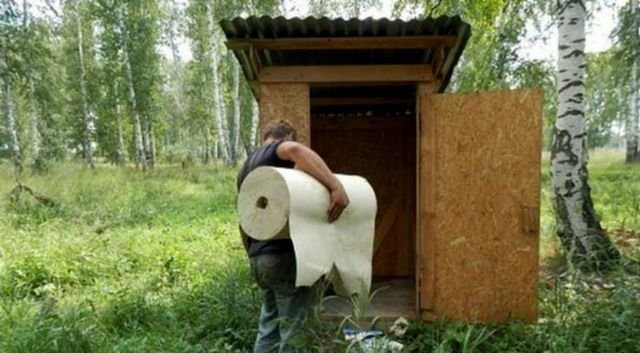 Туалетная бумага - незаменимая вещь!