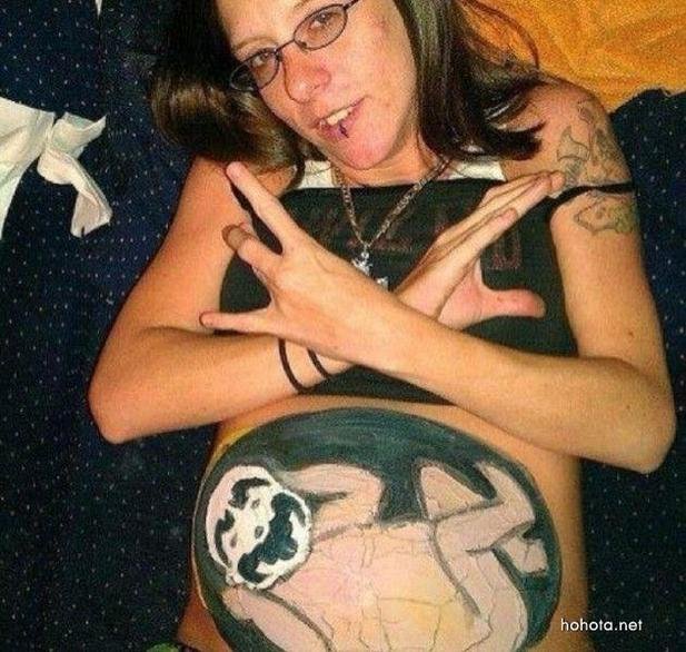 Это наверно самые ужасные фото беременных, которые вы когда либо видели!