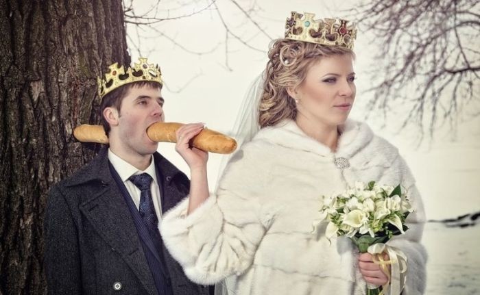 Дурачиться и кривляться на свадьбах - это святое!