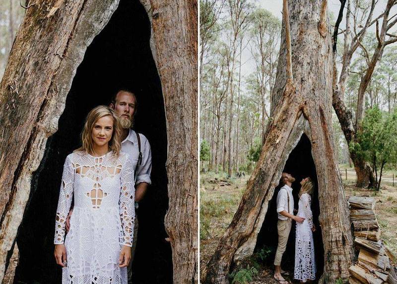 Вот какая она - органическая хипстерская свадьба на Тасмании