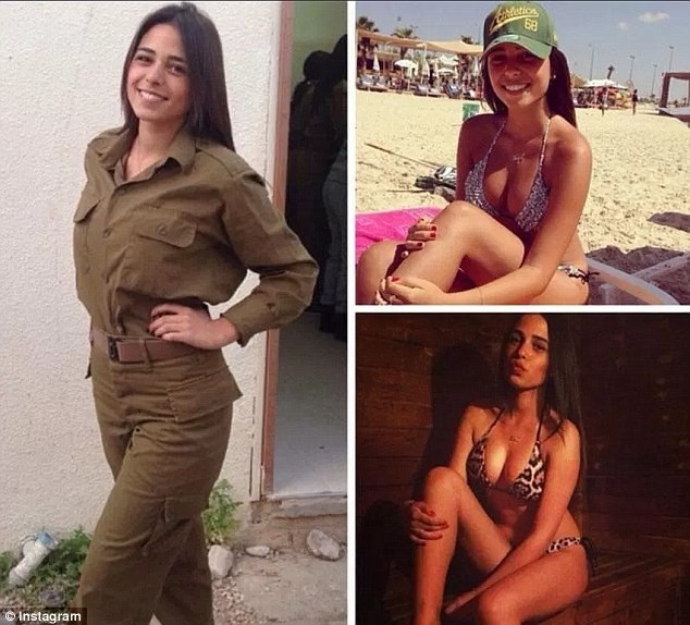 А это израильская армия, армия потрясающих красоток!