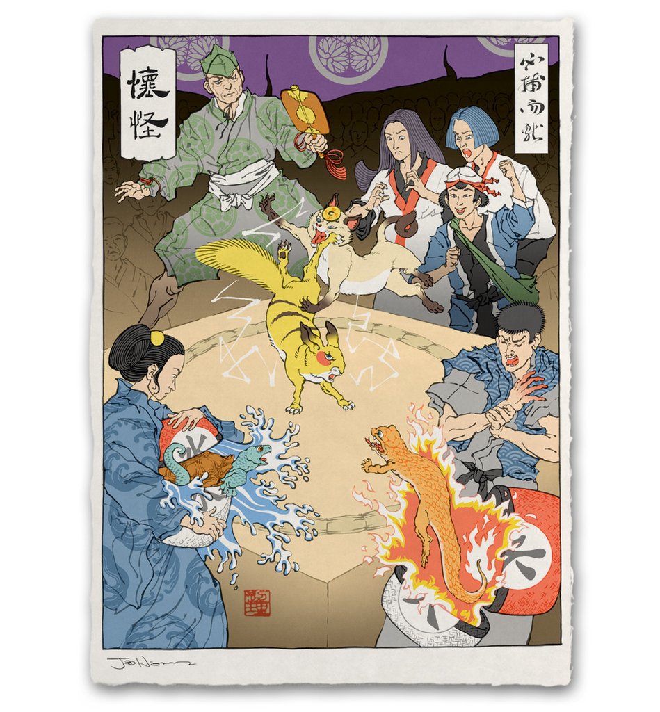 Художник перерисовал популярных героев игр на японский манер. Слабо отгадать всех?