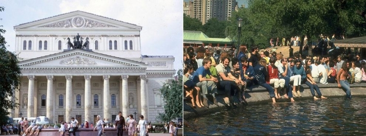 Москва VS Нью-Йорк: какими они были почти полвека назад