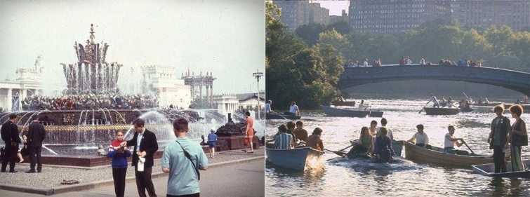 Москва VS Нью-Йорк: какими они были почти полвека назад