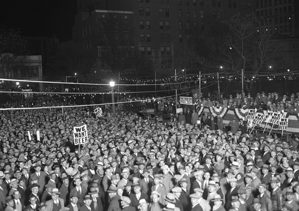 Вот как выглядели США во время "сухого закона" с 1920 по 1933 год