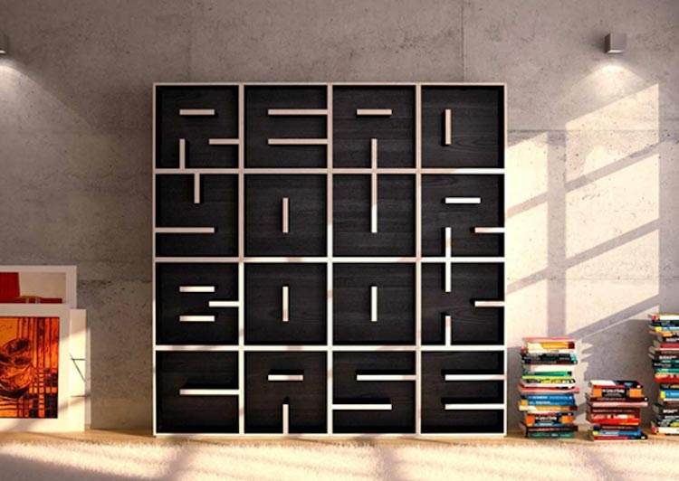 Дизайнерские книжные шкафы и полки, которые заставят вас по-другому взглянуть на хранение книг