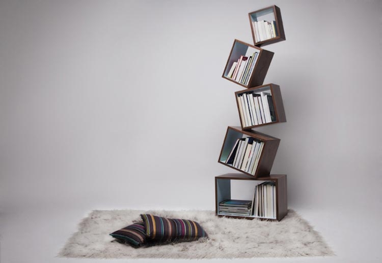 Дизайнерские книжные шкафы и полки, которые заставят вас по-другому взглянуть на хранение книг
