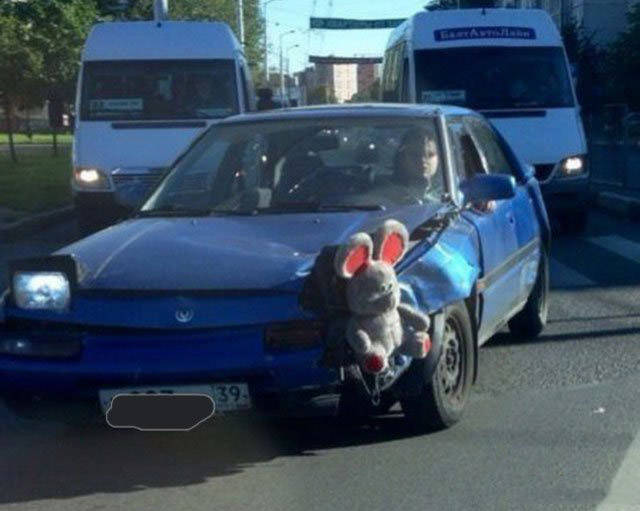 Леди желает покрутить баранку