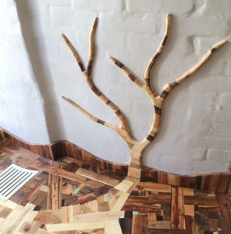 Как из различных кусочков древесины сотворить шедевр на вашем полу