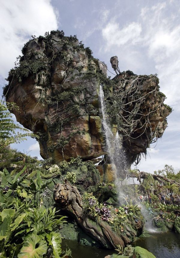 Открылся новый тематический парк в Disney World посвященный вселенной фильма "Аватар"