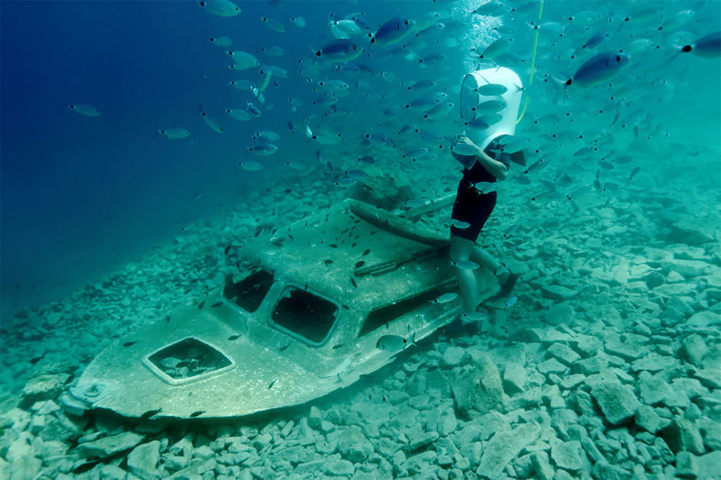 Уникальный подводный парк в Хорватии, по которому можно гулять пешком