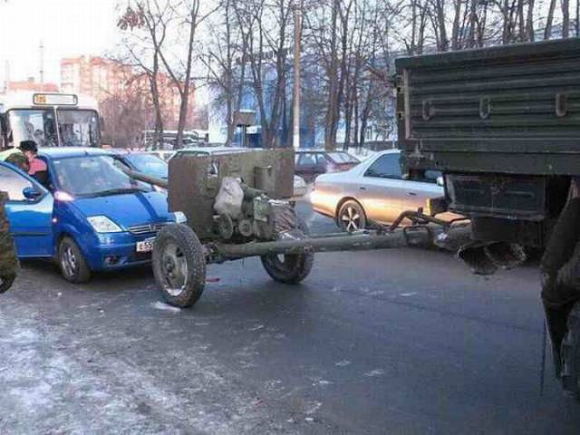 Армейская жизнь суровая и не без казусов