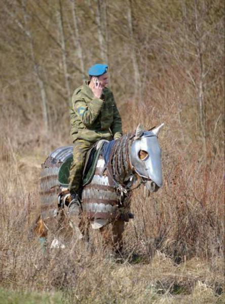 Армейская жизнь суровая и не без казусов