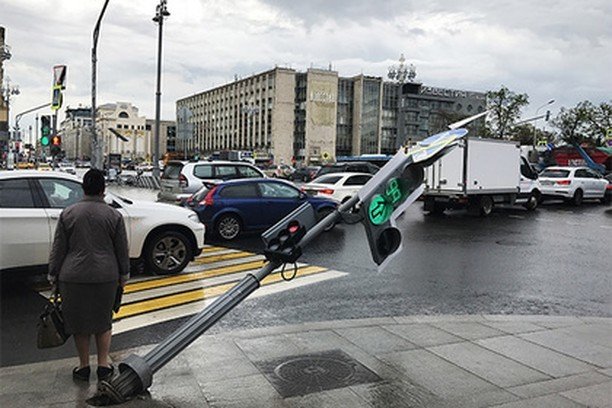 В городе всегда нужно быть начеку